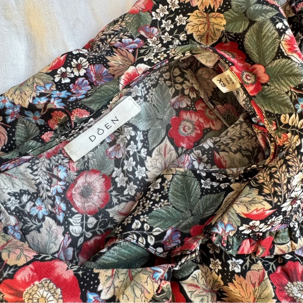 Doen Camden Dress Wildberry Thicket XS - Picture 9 of 11